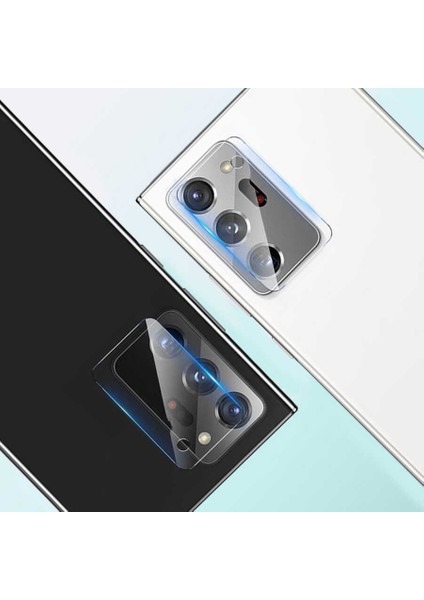 Samsung Galaxy Note 20 Ultra Uyumlu Kamera Lens Koruyucu Esnek Hd 0.2mm Nano Cam modelleri