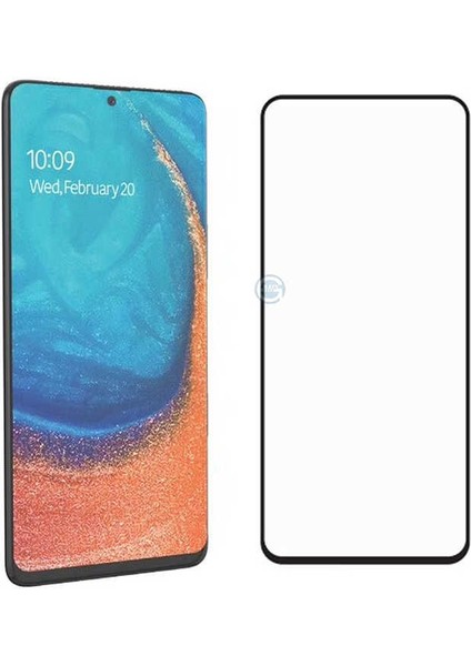Samsung Galaxy S10 Lite (A91) Ekran Koruyucu Full Kavisli Tam Kaplayan Hd Esnek Film