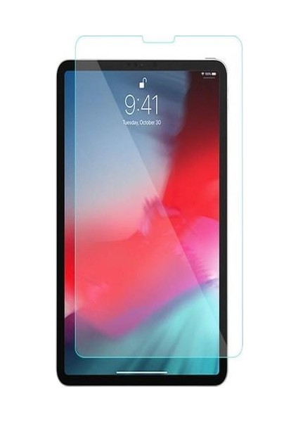 Apple New iPad 12.9 2018 Zore Nano Micro Temperli Ekran Koruyucu Plastik ve Cam Karışımı