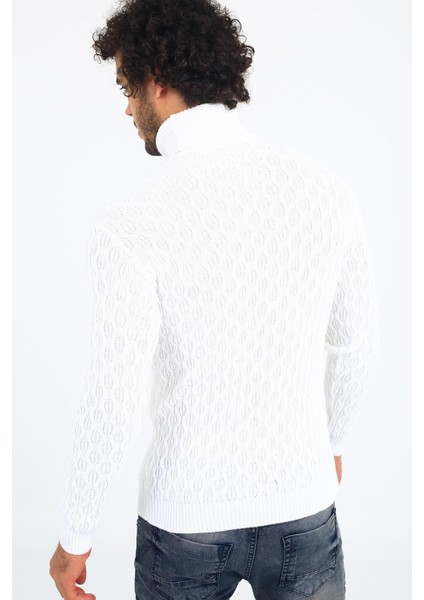 Seka 221 Slim Fit Kalın Erkek Boğazlı Kazak modelleri