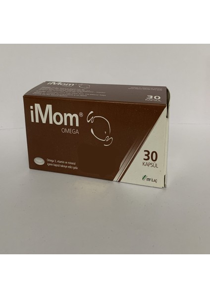 Imom Omega 3 Takviye Edici Gıda 30 Kapsül