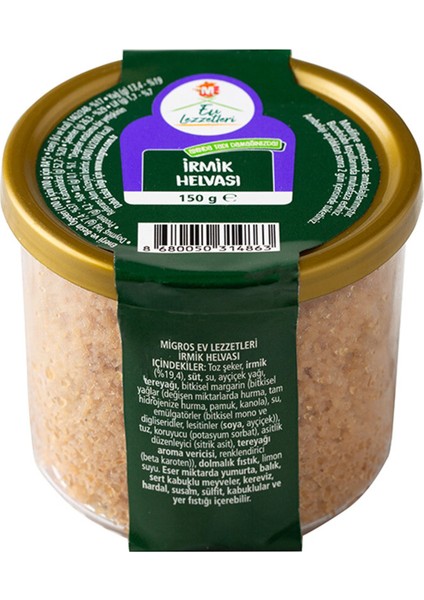 Ev Lezzetleri Irmik Helvası 150 gr