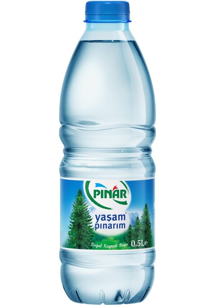 Yaşam Pınarım Su Pet Şişe 0,5 Lt