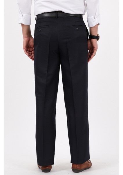 Erkek Büyük Beden Klasik Siyah Kumaş Pantolon fiyatları