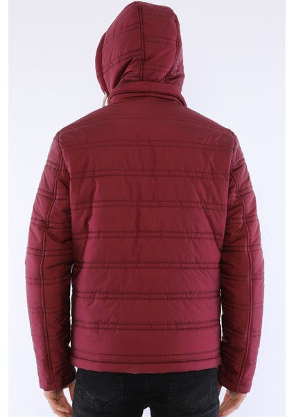 M8645 Erkek Mont-Koyu Bordo