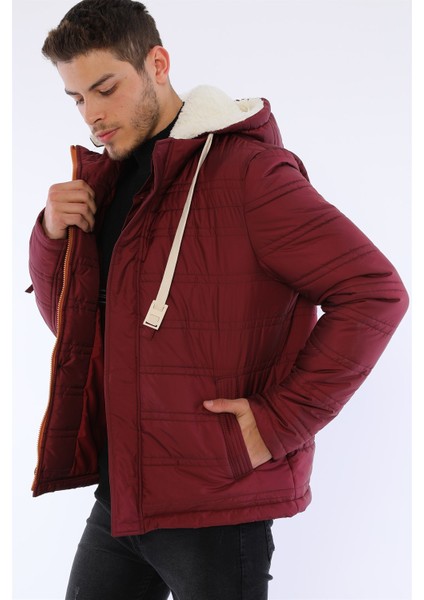 M8645 Erkek Mont-Koyu Bordo