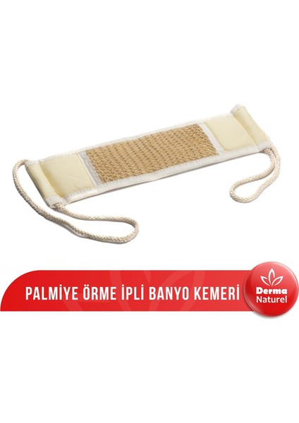 Palmiye Örme İpli Banyo Kemeri