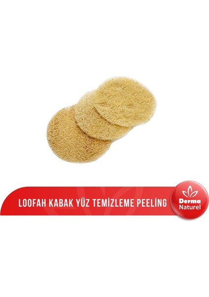Loofah Kabak Yüz Temizleme Peeling