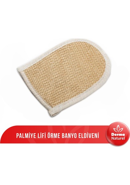 Palmiye Lifi Örme Banyo Eldiveni