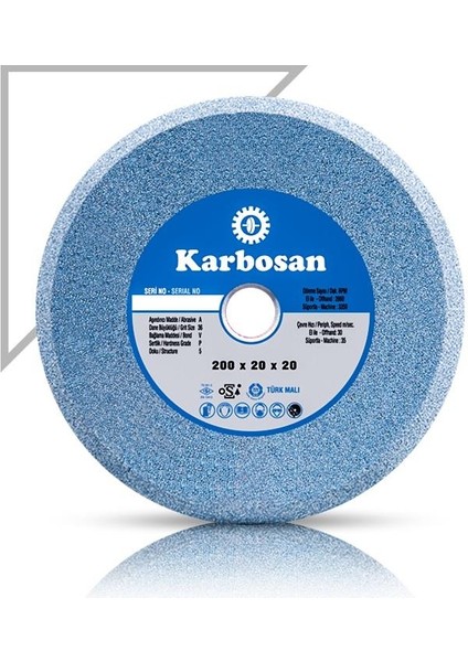 200X8X20 Nk Testere Taşı NK80 914340