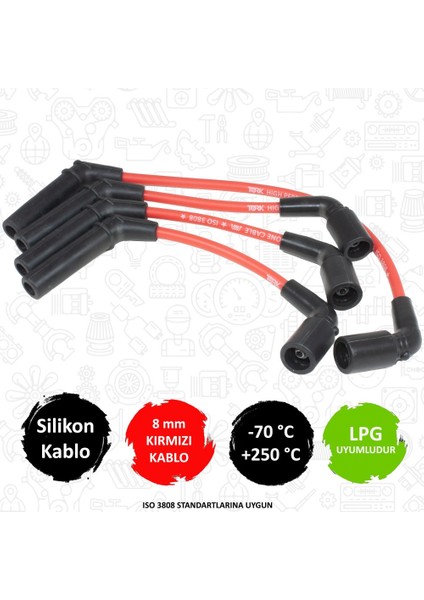 96288956 - Chevrolet Aveo - Kalos 1.2 - Matız 1.0 - Buji Kablosu