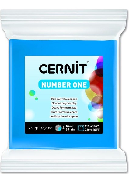 Number One Polimer Kil 250 Gr. 200 Blue
