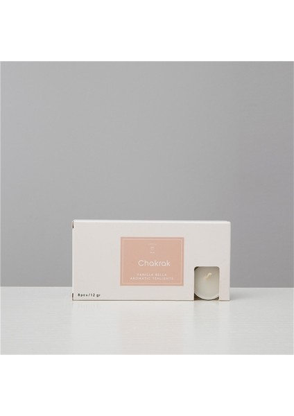 Vanilla Bella 8 Li Tealight Mum Natural fiyatları