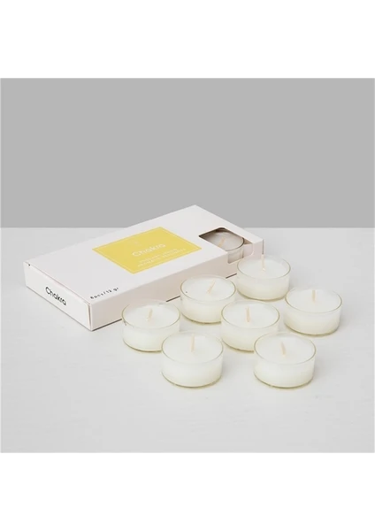 Toscana 8 Li Tealight Limon Natural