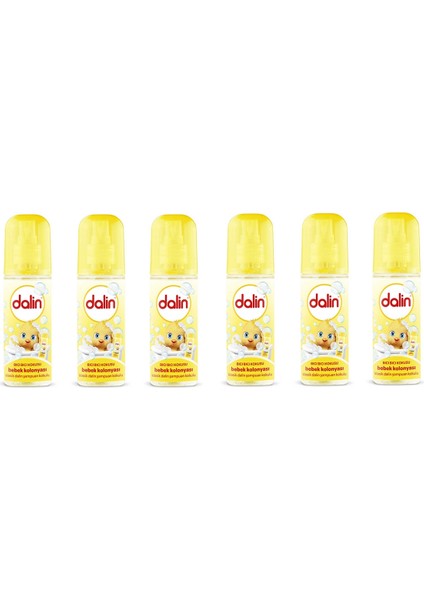 Bebek Kolonyası Bıcı Bıcı Kokusu 150 ml x 6 Adet