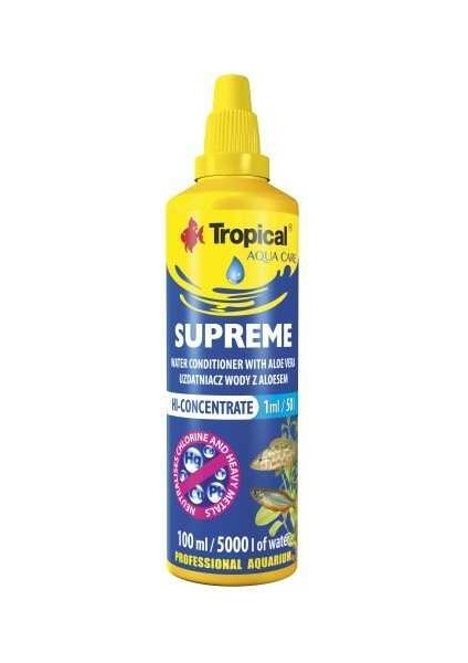 Supreme Akvaryum Su Düzenleyici 100 ml