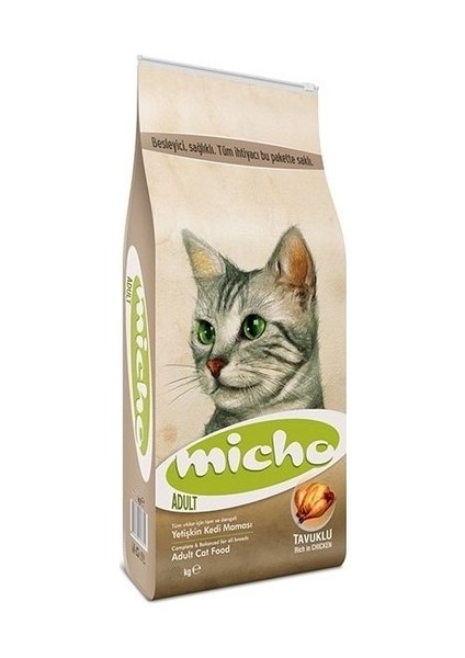 Tavuklu (Hamsi ve Pirinç Eşliğinde) Yetişkin Kedi Maması 3 kg
