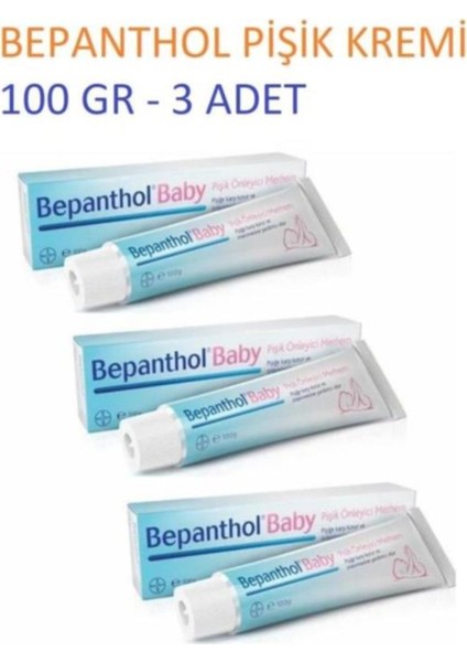 Bepanthol Baby Pişik Kremi Pişik Önleyici 3 Adet 100 gr