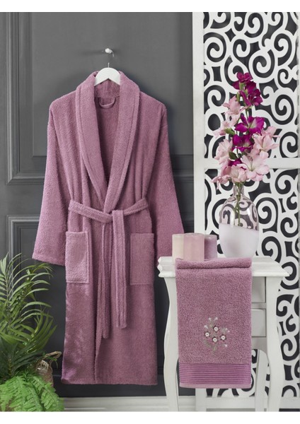 Havlulu Bornoz Seti 4\'lü fiyatları