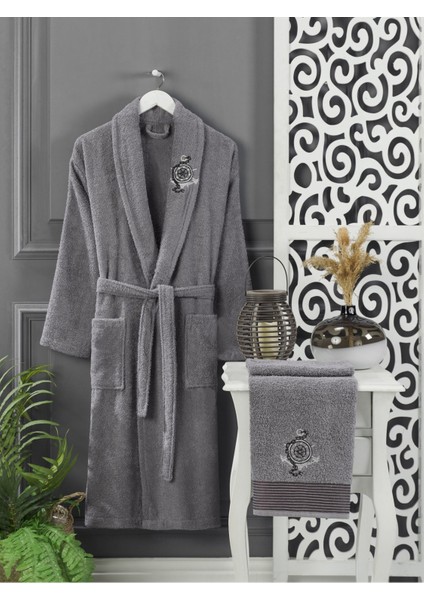 Havlulu Bornoz Seti 4\'lü modelleri