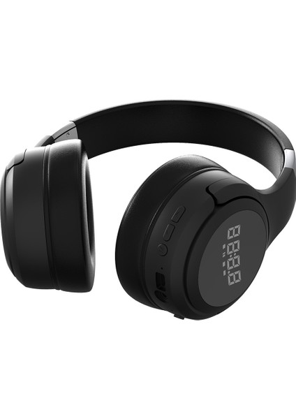 B28 Katlanır Kafa Bluetooth Stereo Müzik Kulaklık Siyah (Yurt Dışından)
