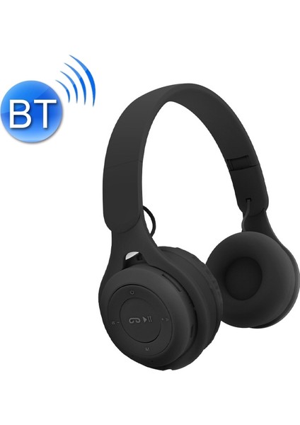 M6 Katlanır Kablosuz Bluetooth Kulaklık Siyah (Yurt Dışından)