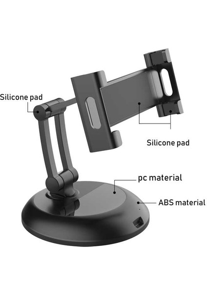 360° Tablet Standı / Profesyonel Telefon - Tablet Tutucu