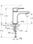 Root Round A4270623 Yüksek Lavabo Bataryası, Altın 2