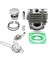Motorlu Testere 4500 /5200 Silindir Piston Conta Buji Set 5