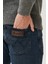 Erkek Arizona Mavi Straight Fit Normal Bel Düz Paça Esnek Jean Pantolon 4