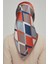 2021/22 Sonbahar Kış Serisi Geometrik Desen Ipek Twill Eşarp 8664D-27 3