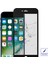 Apple iPhone 7 / 8 Ekran Koruyucu Seramik Mat Nano 9d Tam Kaplama Siyah 5