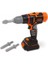 7600360197 Smoby, Black+Decker Elektronik Matkap / 3-7 Yaş 4