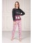 Baskılı Kadın Pijama Takım 1