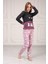 Baskılı Kadın Pijama Takım 4
