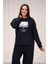 Kolu Şeritli Büyük Beden Pijama Takım 5