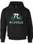 Matematik - Pi 1 Siyah Erkek Fermuarsız Kapşonlu 1