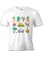 Hello Summer Beyaz Erkek Tshirt 1