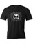 Halloween - Pumpkin Lines Siyah Erkek Tshirt 1
