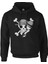 One Piece - Luffy Straw Hat 4 Siyah Erkek Fermuarsız Kapşonlu 1