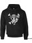 One Piece - Luffy Straw Hat 4 Siyah Erkek Fermuarsız Kapşonlu 2