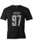 Bts - Jungkook 97 Siyah Erkek Tshirt 1
