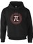 Matematik - Pi 9 Siyah Erkek Fermuarsız Kapşonlu 1