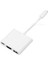 4K Type-C HDMI Görüntü Aktarım Kablosu Şarj Girişli USB Hub 3.0 3