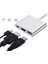 4K Type-C HDMI Görüntü Aktarım Kablosu Şarj Girişli USB Hub 3.0 5