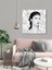 Bordosanat 70 x 70 cm Kadın Dekoratif Duvar Kanvas Tablo 1