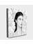 Bordosanat 70 x 70 cm Kadın Dekoratif Duvar Kanvas Tablo 2