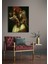 Bordosanat 70 x 85 cm Kadın ve Kuşlar Dekoratif Duvar Kanvas Tablo 1