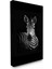 Bordosanat 70 x 140 cm Zebra Dekoratif Duvar Kanvas Tablo 2