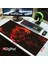 Gaming Oyuncu Mousepad 90X40 XXL Kaymaz Taban KIZIL EJDERHA 4mm Kalınlık 4